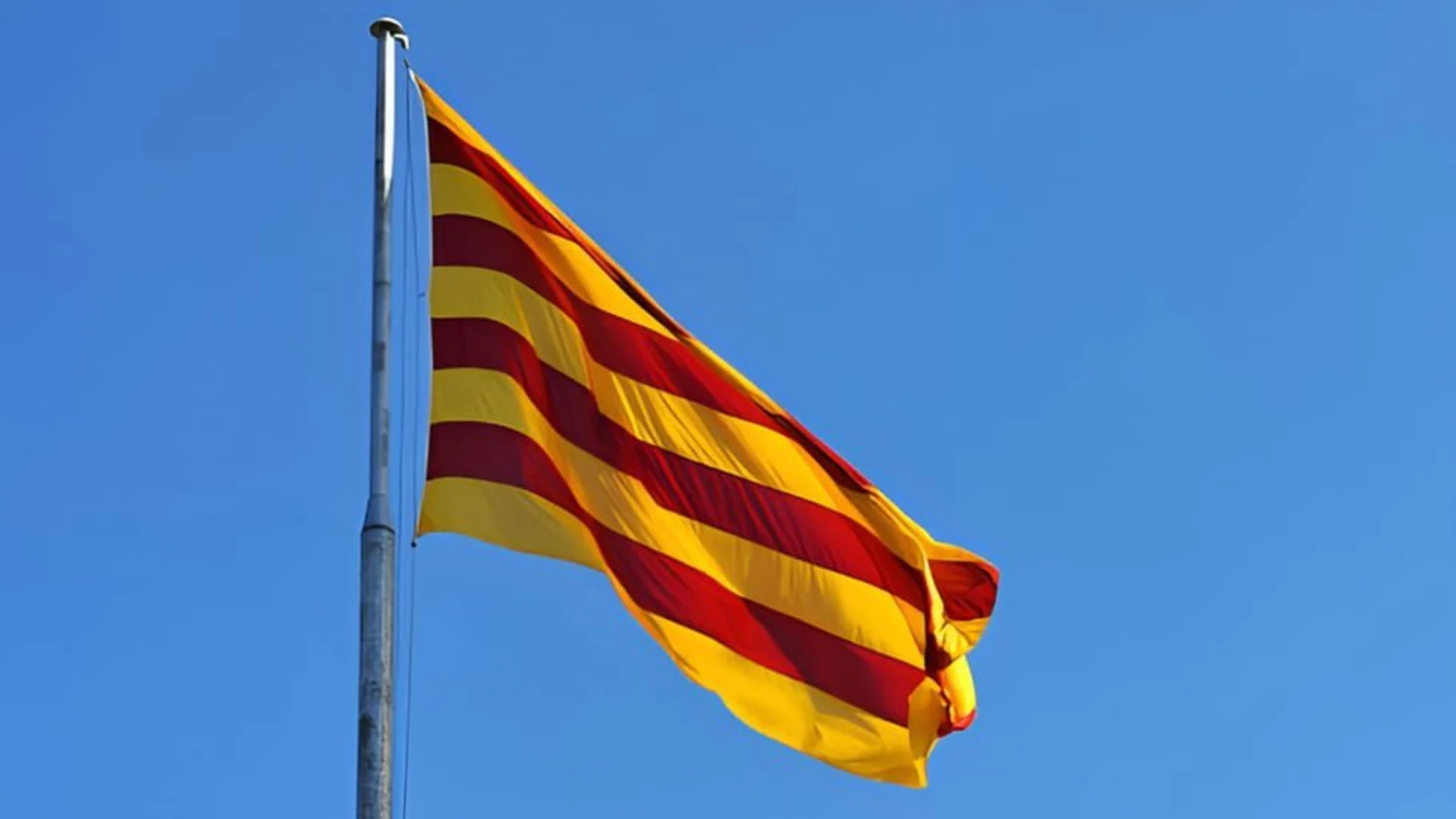 La bandera de Cataluña