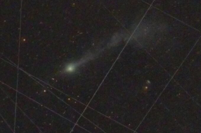 Una de las últimas imágenes de 3I/ATLAS