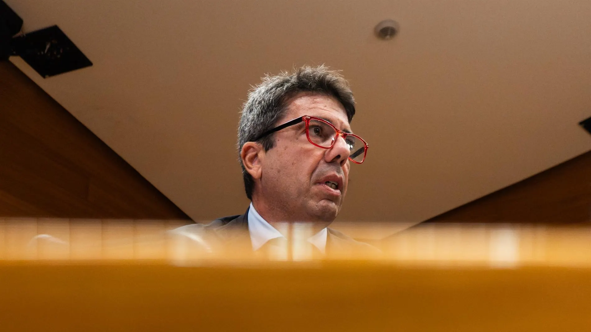 El presidente en funciones de la Comunidad Valenciana, Carlos Mazón