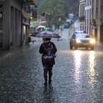 La lluvia acumula ya hasta 90 litros/m2 en La Palma por la borrasca Claudia