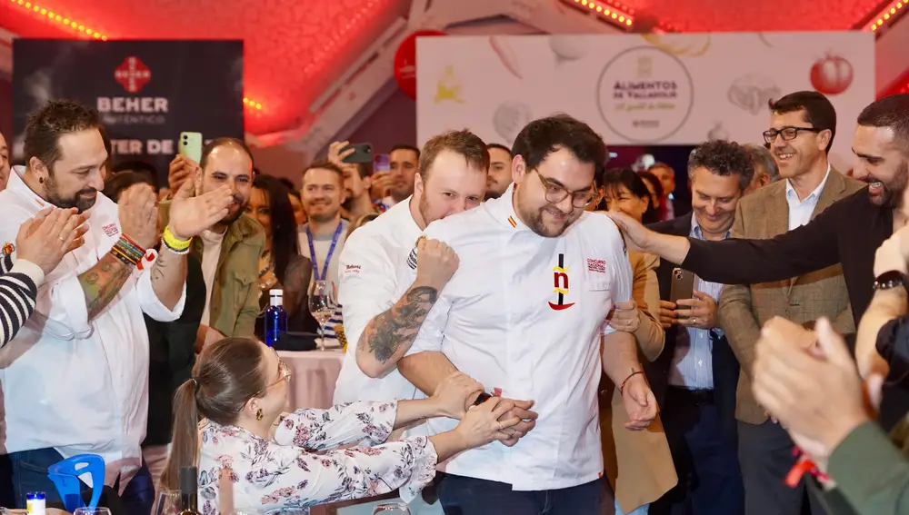 Alejandro San José emocionado tras resultar el ganador