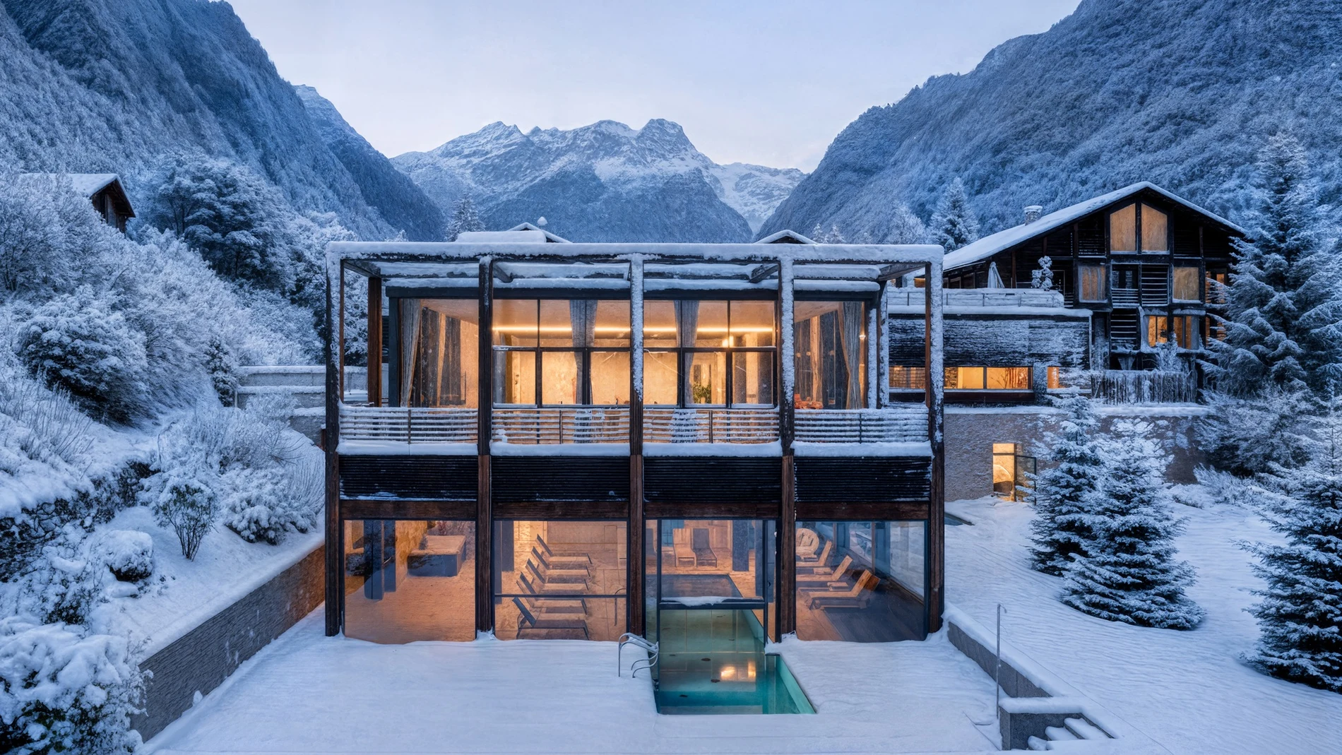 NH Collection Alagna Mirtillo Rosso, Monte Rosa.