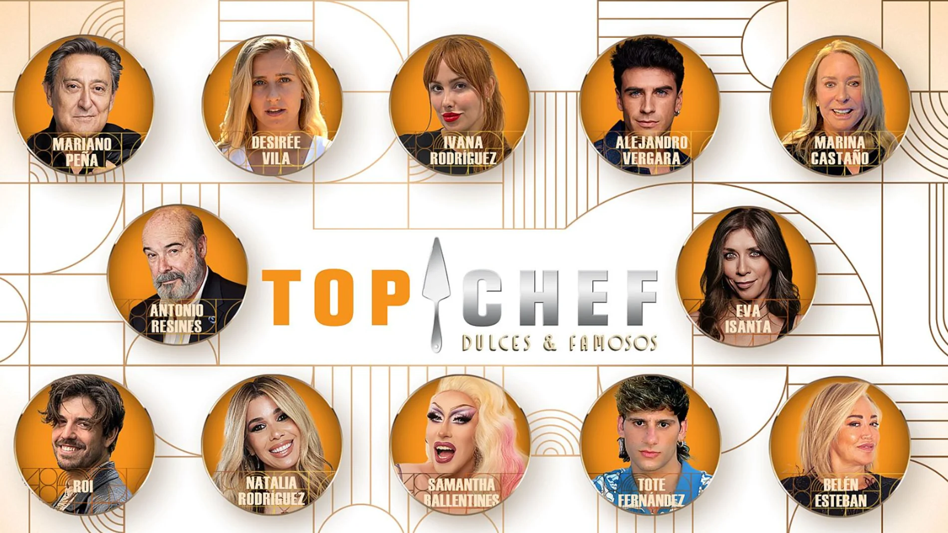 Concursantes 'Top Chef: Dulces y Famosos'