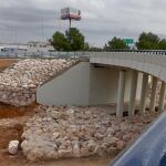 Reabre el puente de acceso a Bonaire (Aldaia) reconstruido tras la dana