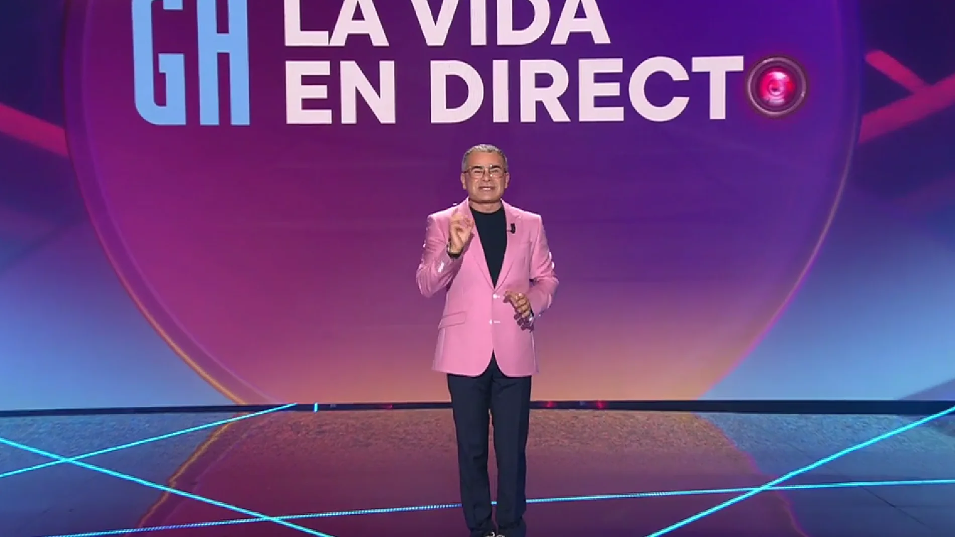 Jorge Javier Vázquez presentando 'Gran Hermano: La vida en directo'