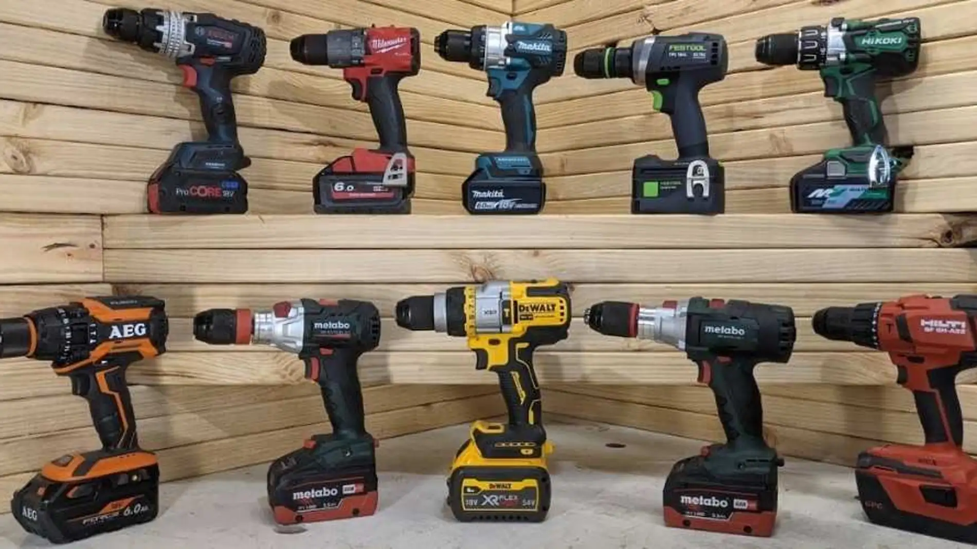 Los tres taladros inalámbricos más versátiles del momento