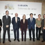 Imagen de la recepción oficial, con la alcaldesa Maria José García Pelayo