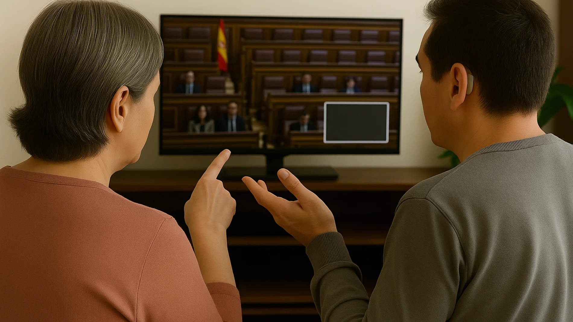 La CNSE denuncia que RTVE excluye a las personas sordas al no incluir intérprete de lengua de signos en la comparecencia de Pedro Sánchez