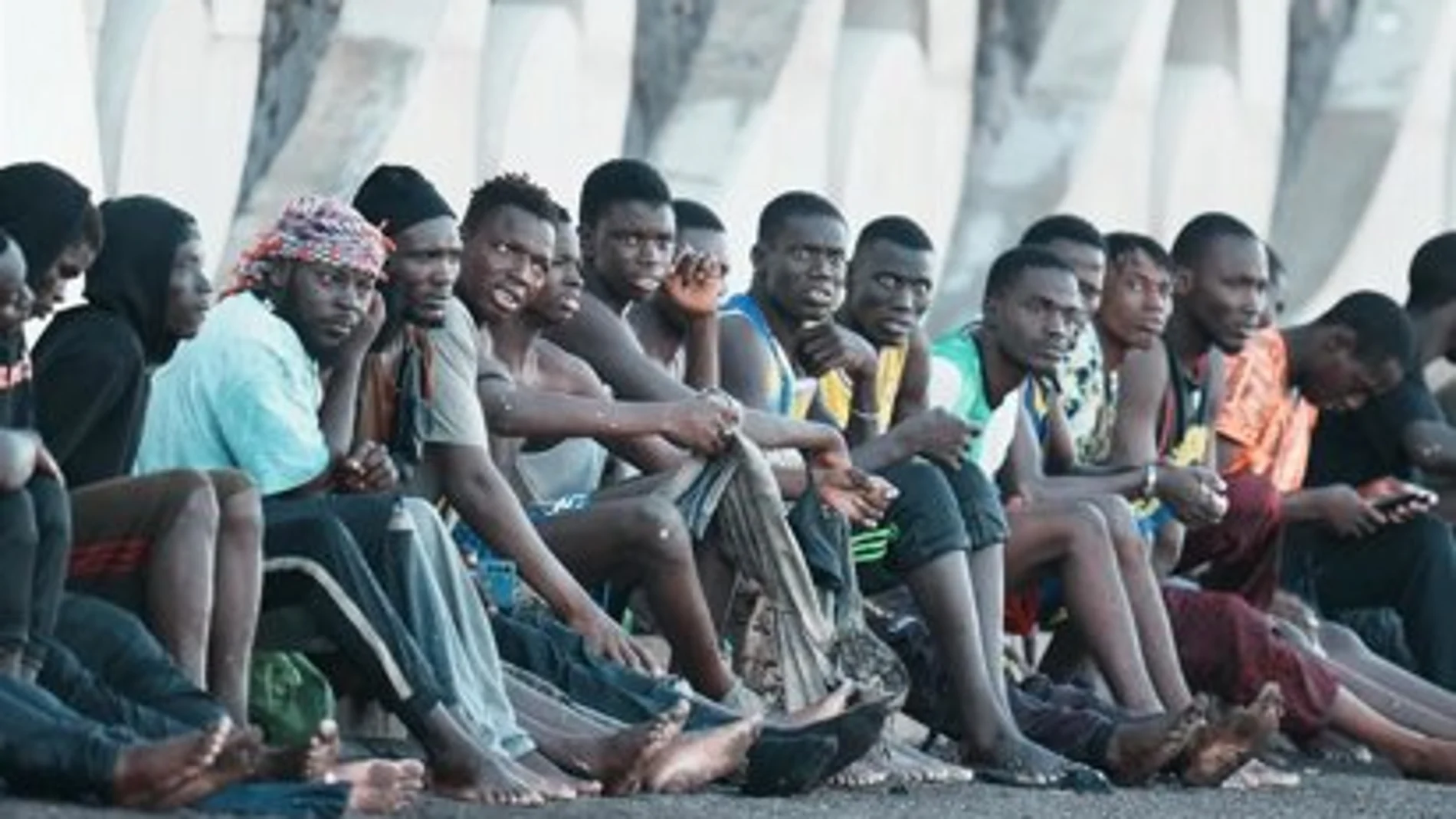 Menores migrantes en Canarias