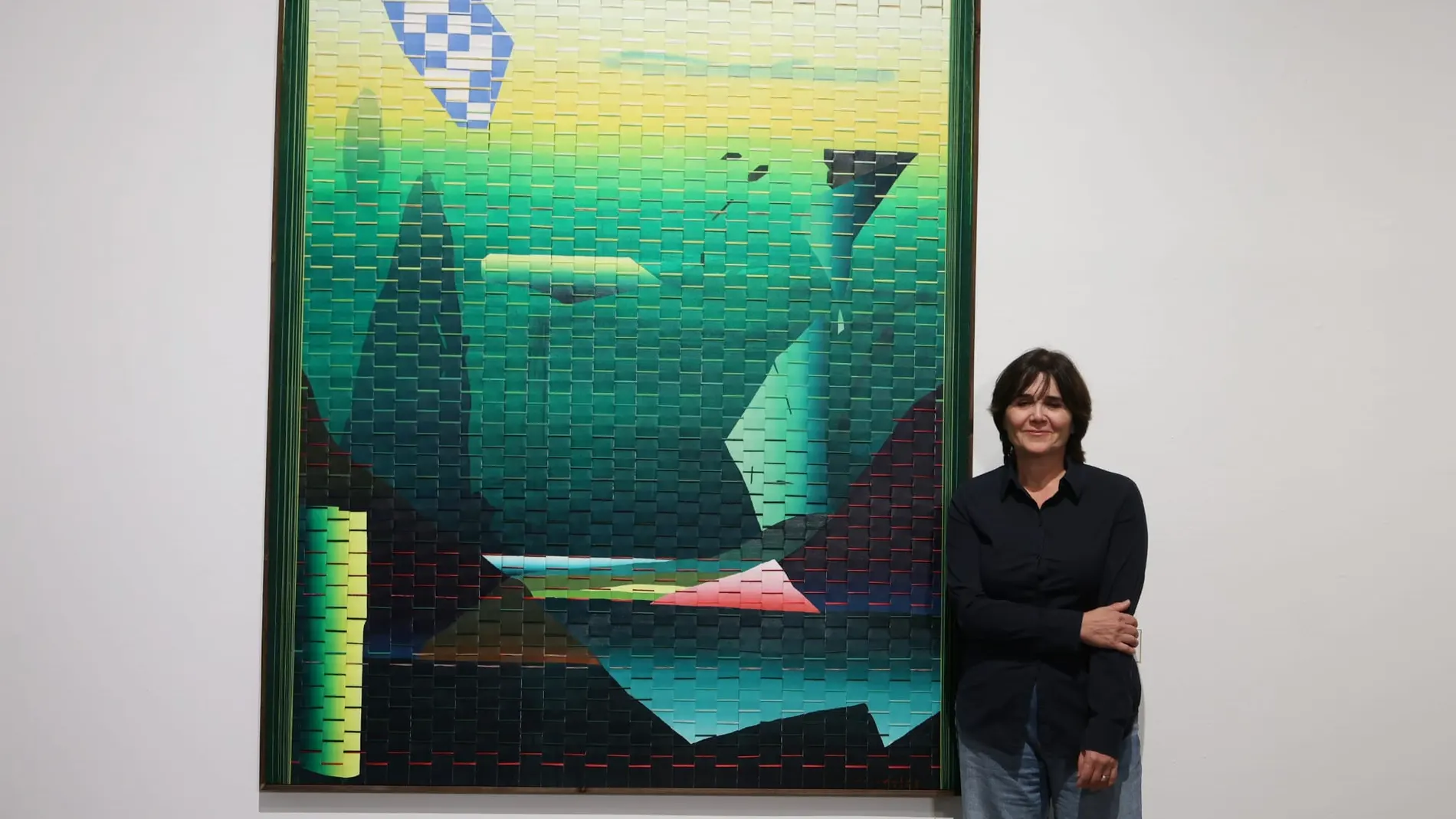 La alcoyana Mónica Jover, primera mujer en ganar el premio de pintura la Bienal María Isabel Comenge