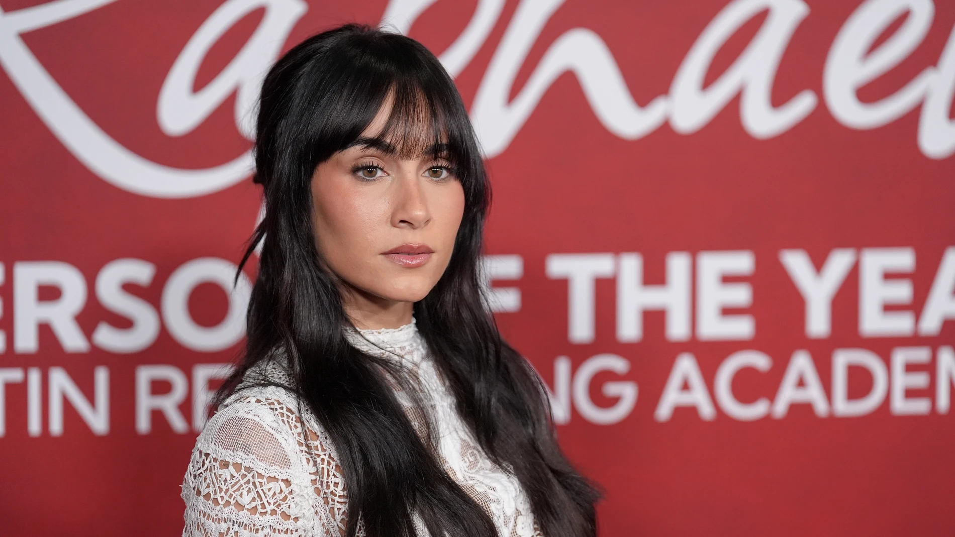 Aitana arrives during the 26th Latin Grammys Person of the Year award ceremony on Wednesday, Nov. 12, 2025, at Mandalay Bay in Las Vegas. (AP Photo/Chris Pizzello)