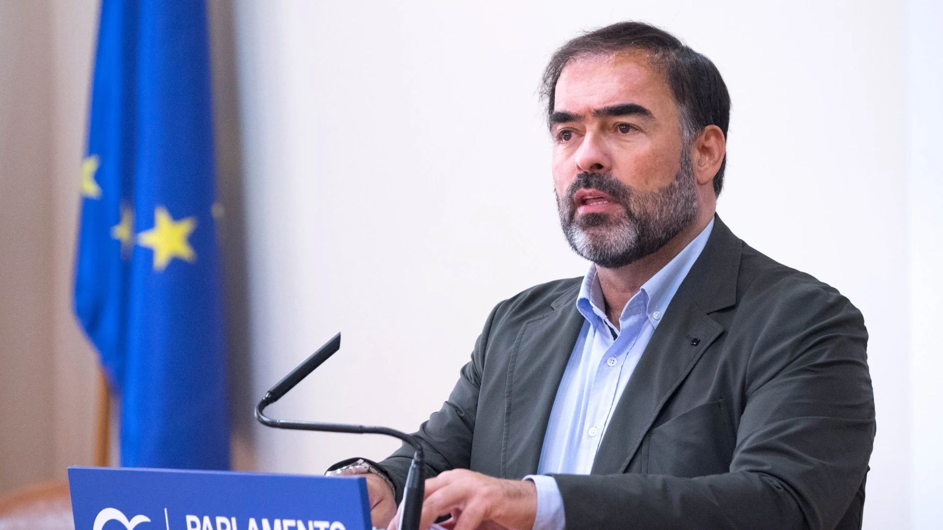 El portavoz popular, Alberto Pazos.