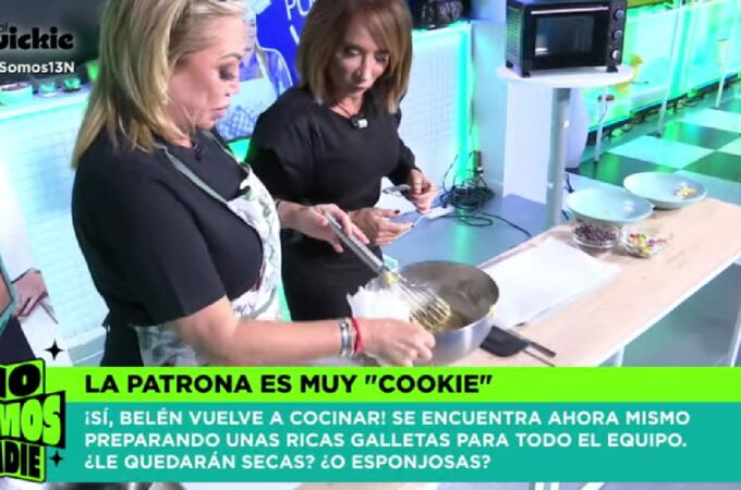 Belén Esteban y María Patiño en 'No somos nadie' Belén Esteban y María Patiño en 'No somos nadie'