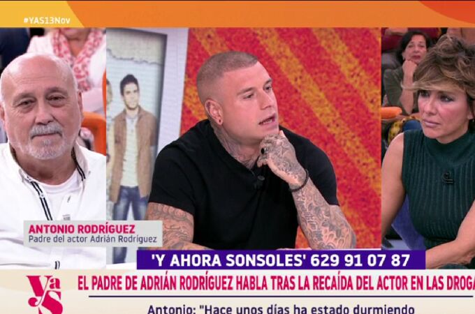 Antonio, padre del actor Adrián Rodríguez, en 'Y ahora Sonsoles' Antonio, padre del actor Adrián Rodríguez, en 'Y ahora Sonsoles'