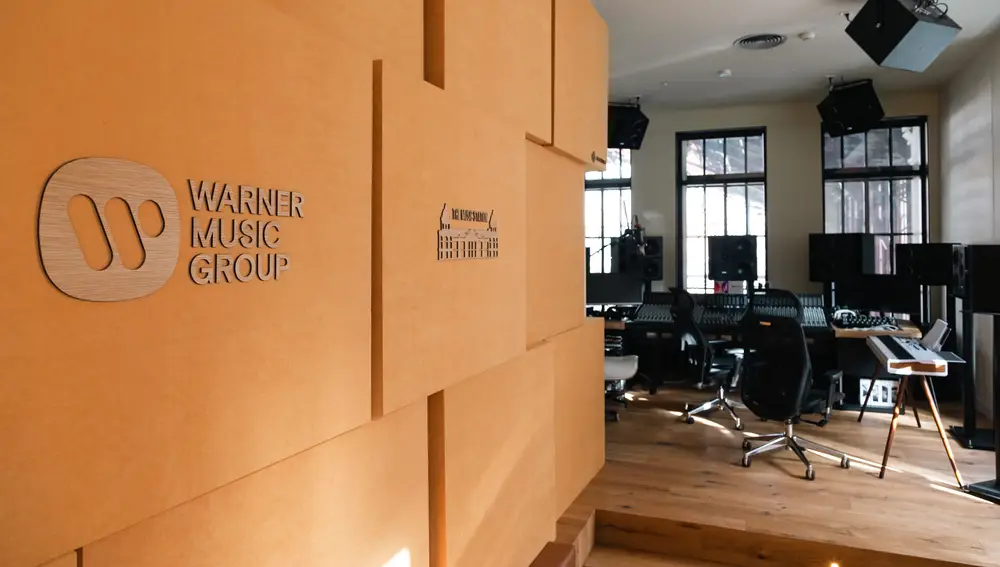 Espacio de producción y grabación en The Music Station, Madrid