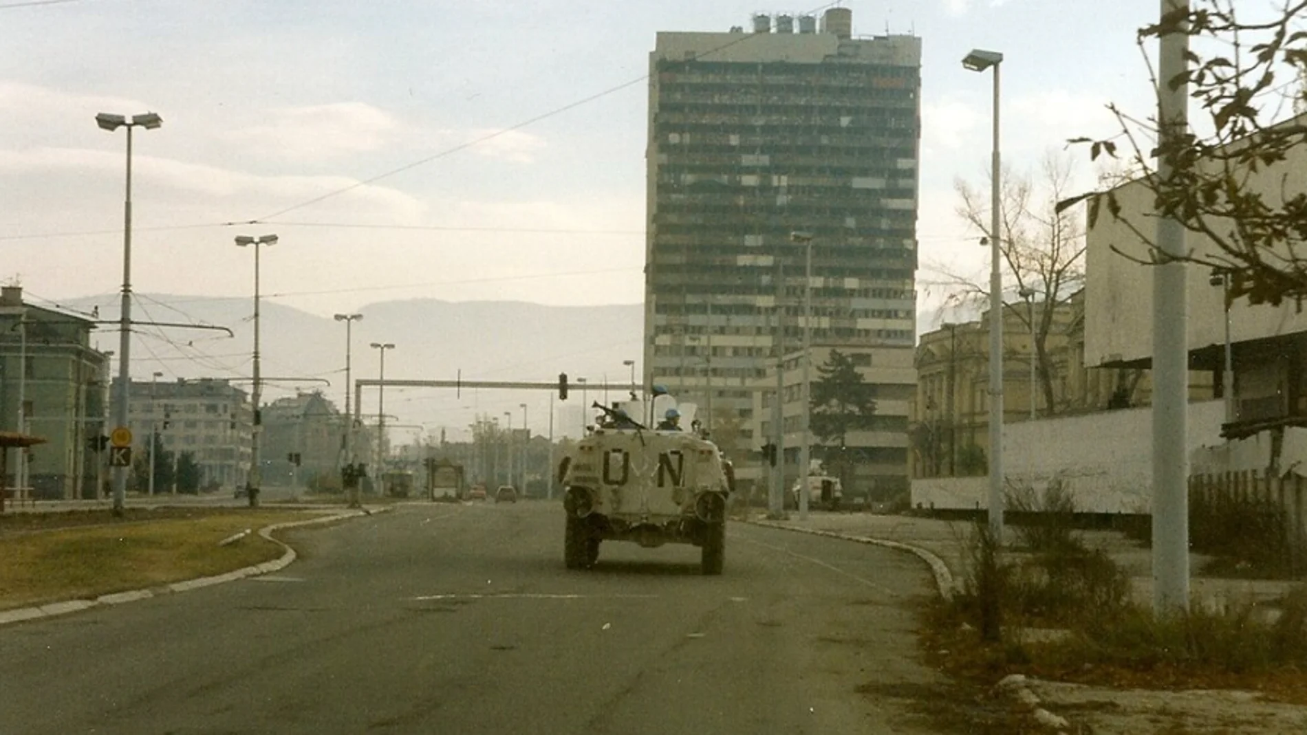 La avenida de los francotiradores en Sarajevo