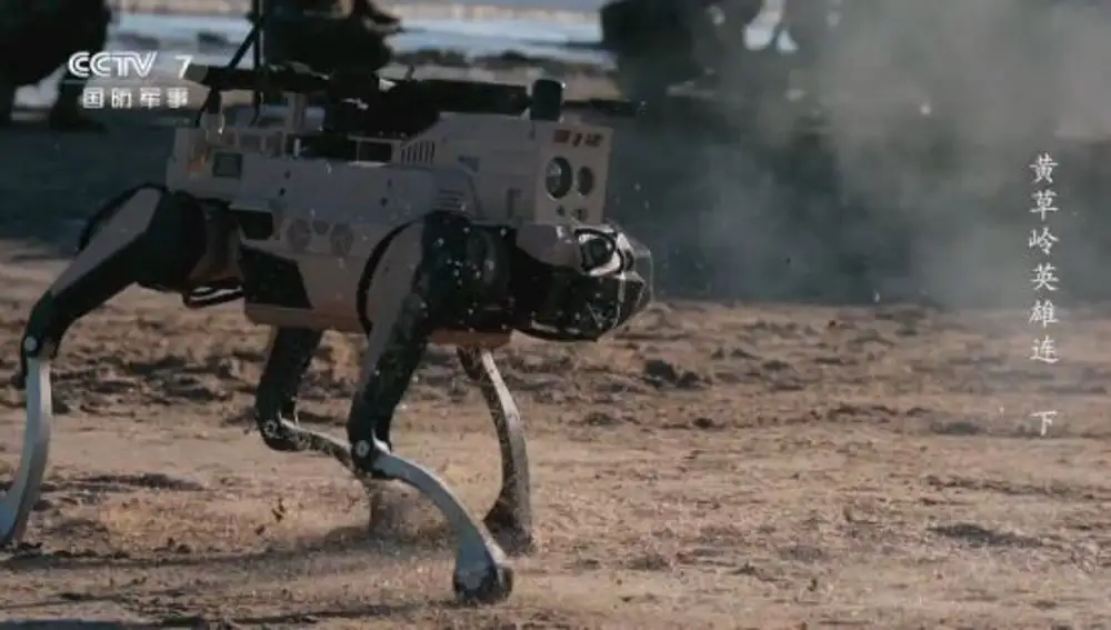 Otro de los robots empleados por el EPL.