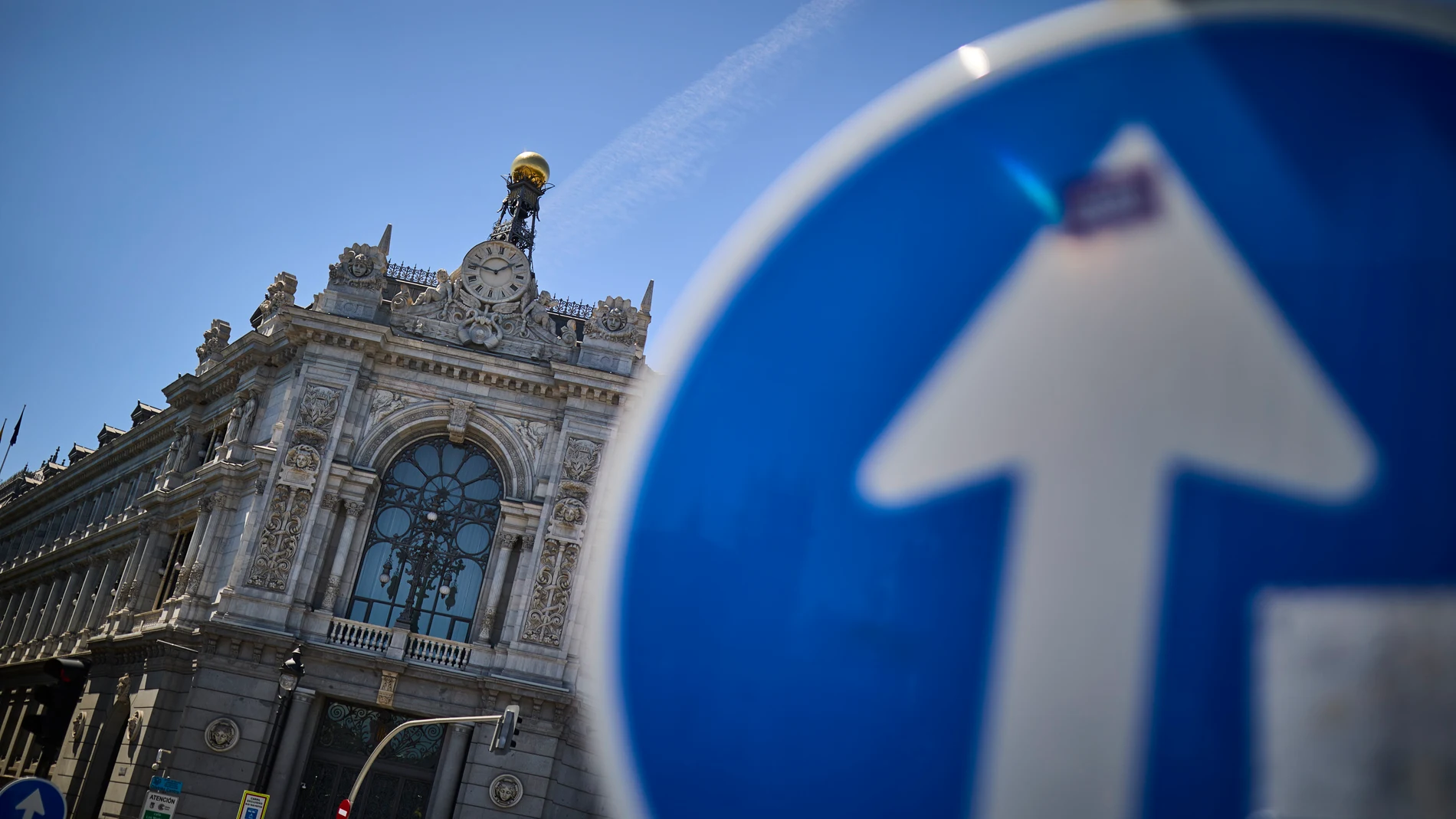 Fachada del edificio del Banco de España