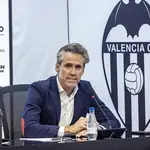 Fútbol.- Miguel Ángel Corona deja de ser director deportivo del Valencia CF