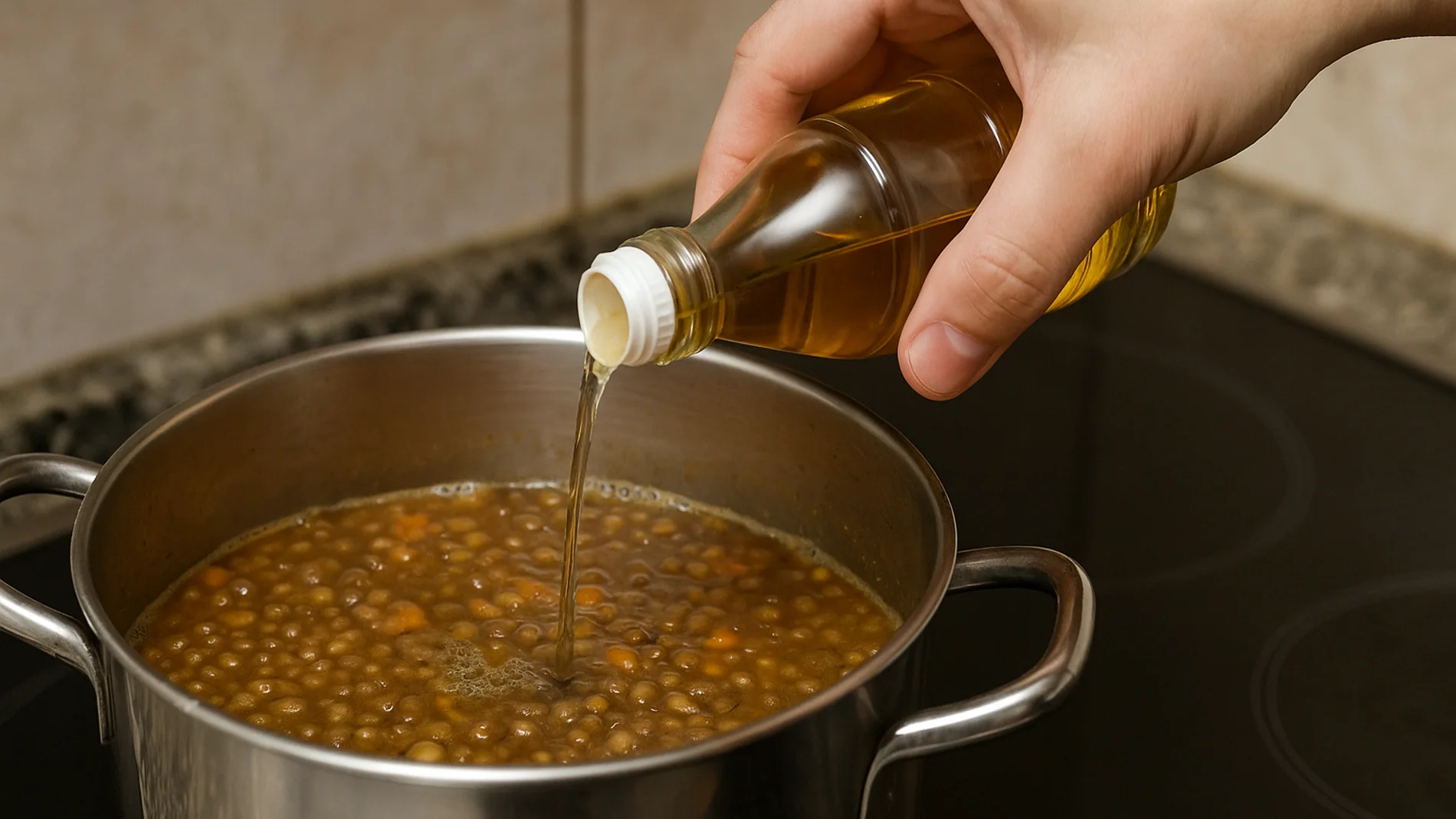 Por qué se le echa vinagre a las lentejas: el truco que mejora sabor y digestión