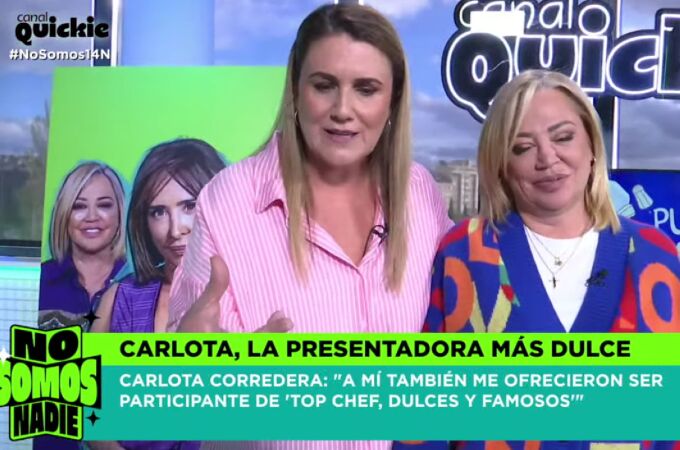 Carlota Corredera y Belén Esteban en 'No somos nadie' Carlota Corredera y Belén Esteban en 'No somos nadie'