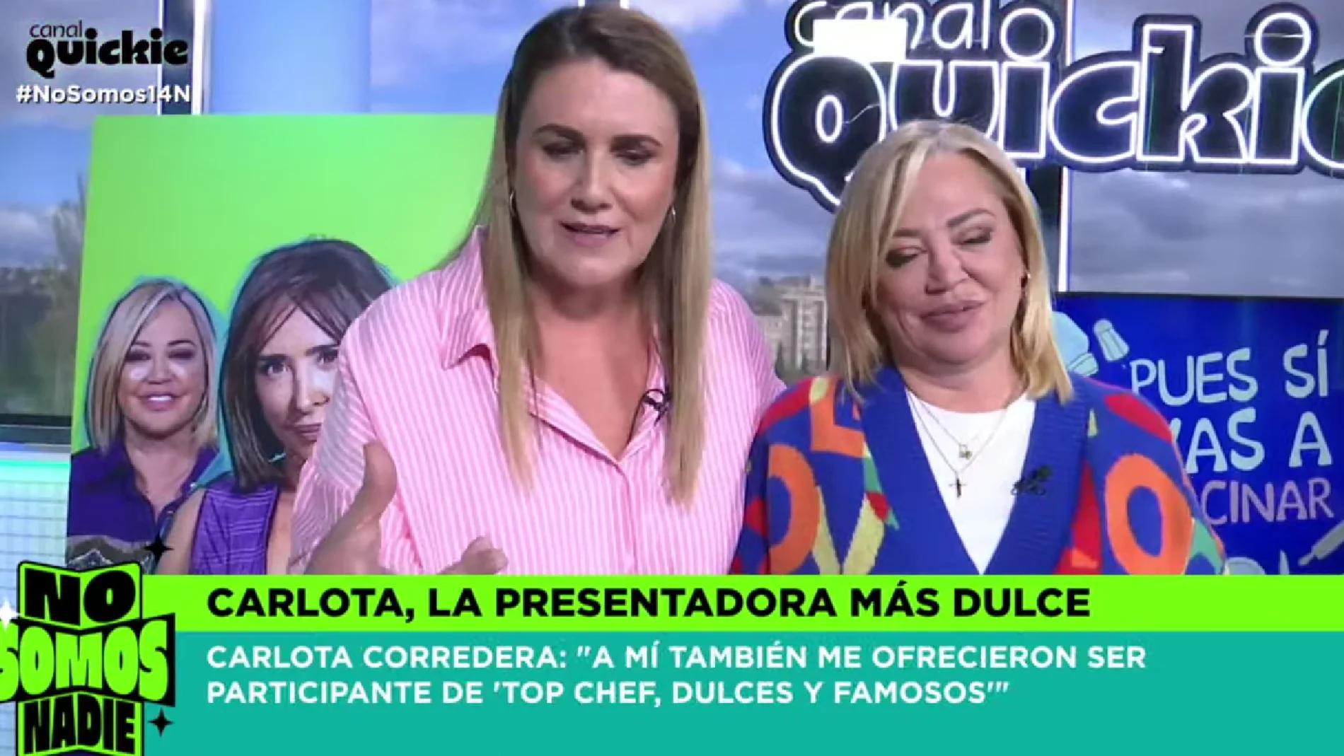 Carlota Corredera y Belén Esteban en 'No somos nadie'