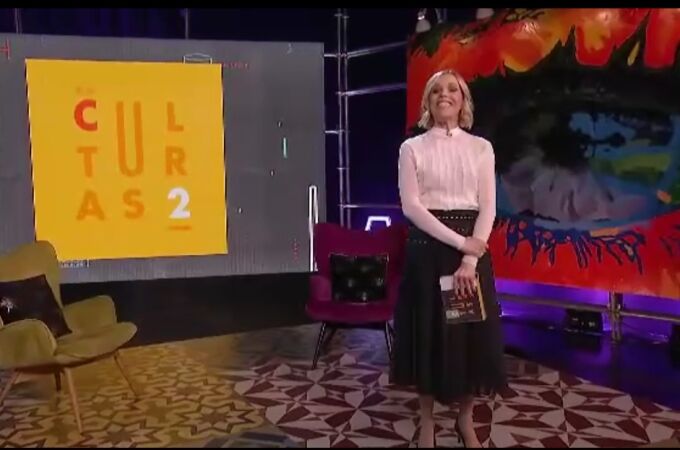Tània Sàrrias, presentadora de 'Culturas 2' Tània Sàrrias, presentadora de 'Culturas 2'