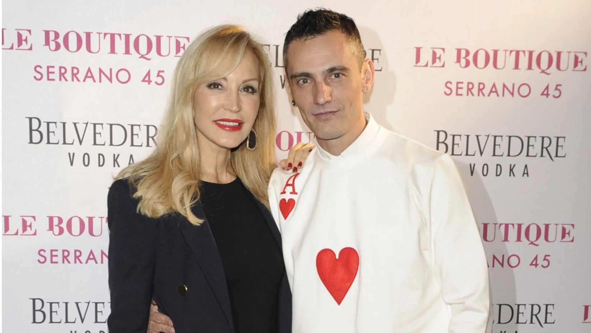 Carmen Lomana y David Delfín