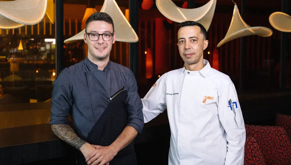 Chefs Mario Cabrera y Alfredo Rodríguez