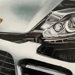 Clement Poplineau. DRIVING / Porsche -2025 en ART Space Madrid