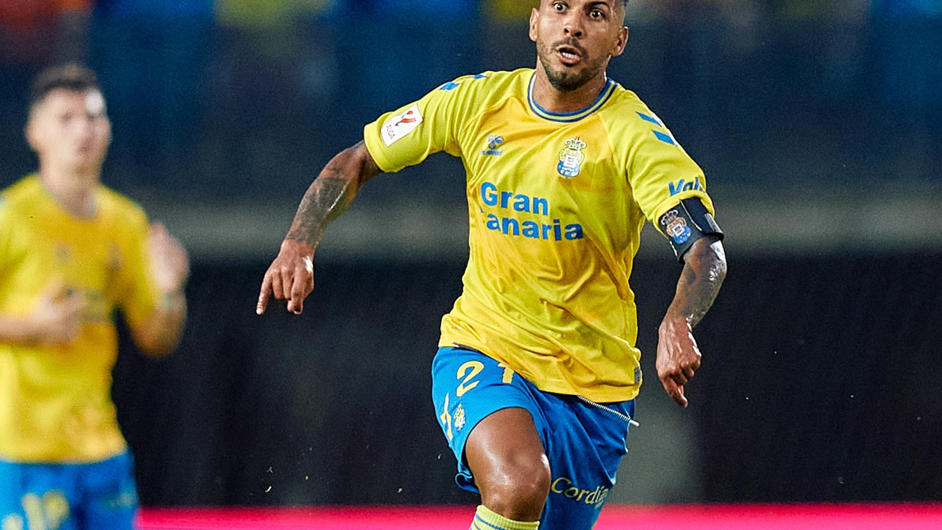 Jonathan Viera of UD Las Palmas in action during the Spanish league, La Liga EA Sports, football match played between UD Las Palmas and Real Sociedad at Gran Canaria Stadium on August 25, 2023 in Las Palmas, Spain. GABRIEL JIMÉNEZ LORENZO / AFP7 / EUROPA PRESS 14/11/2025 ONLY FOR USE IN SPAIN