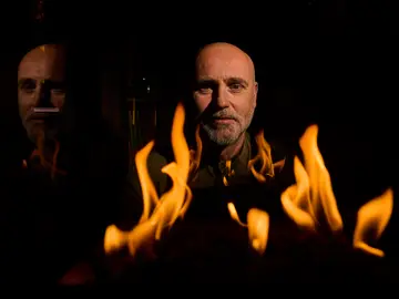 Entrevista con el chef Rodrigo de la Calle en el restaurante El Invernadero. Entrevista con el chef Rodrigo de la Calle en el restaurante El Invernadero.