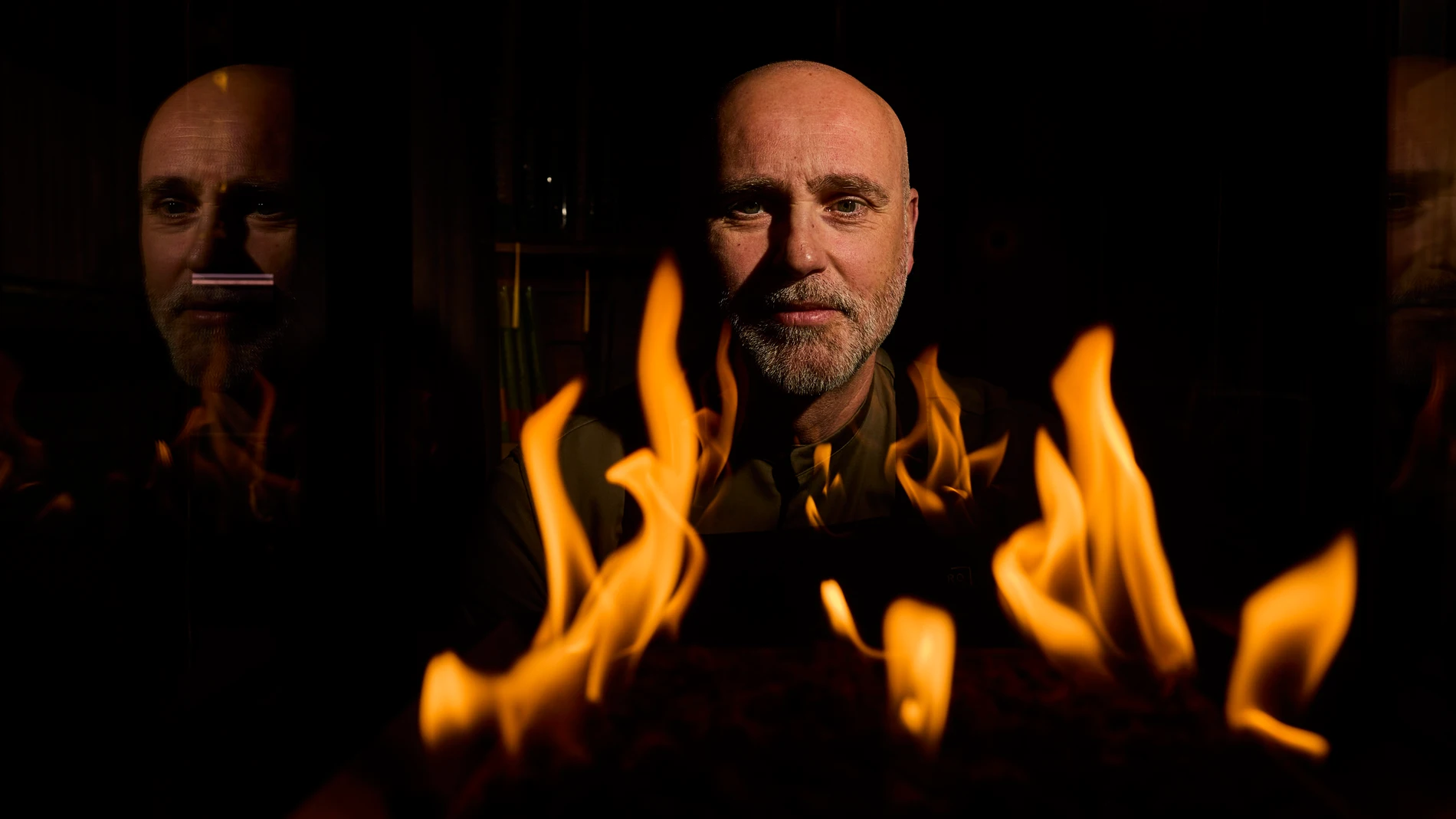 Entrevista con el chef Rodrigo de la Calle en el restaurante El Invernadero.