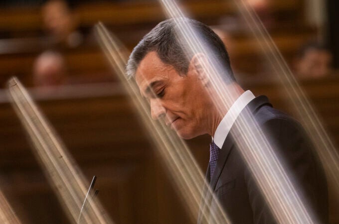 Pedro Sánchez en un pleno del Congreso de los Diputados Pedro Sánchez en un pleno del Congreso de los Diputados