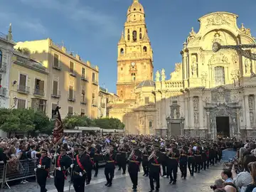 MURCIA.-Los 14 pasos de la Magna Procesión Jubilar recorren un abarrotado centro de Murcia MURCIA.-Los 14 pasos de la Magna Procesión Jubilar recorren un abarrotado centro de Murcia
