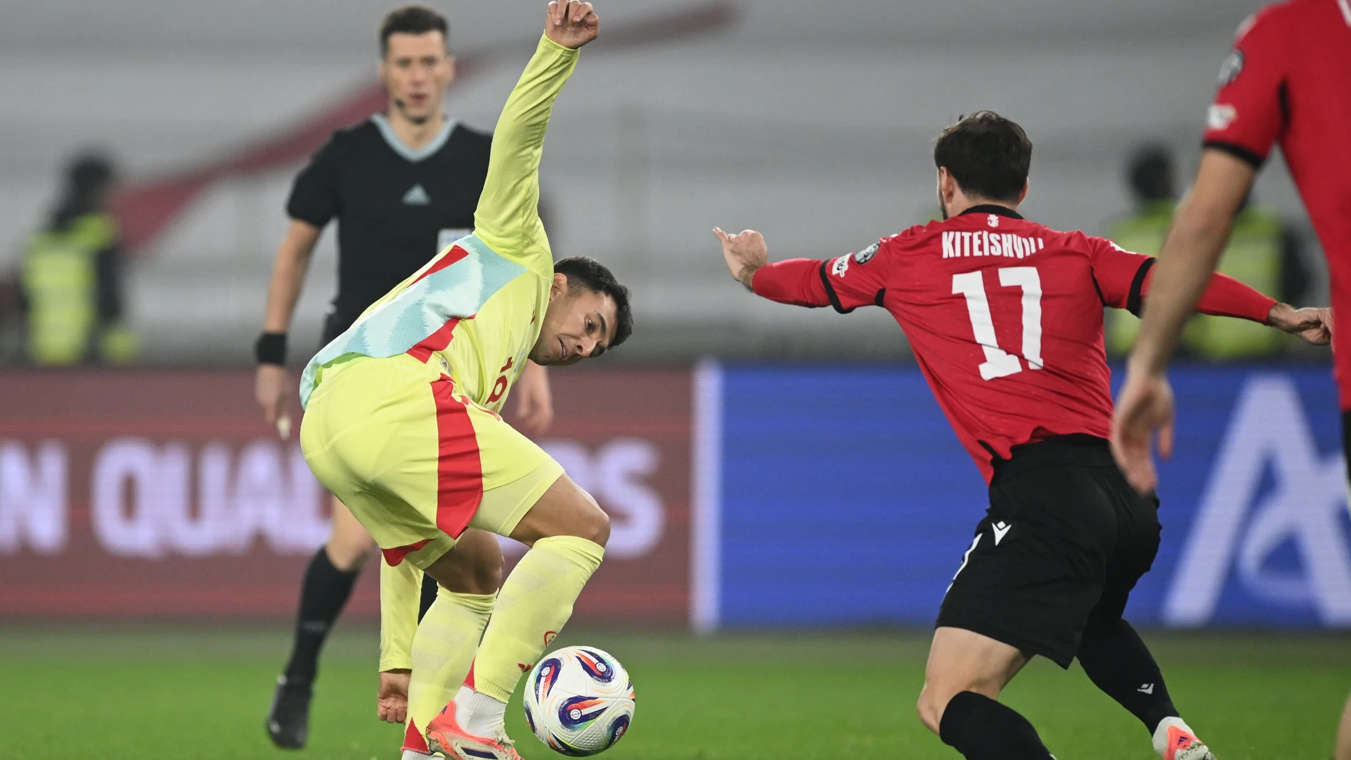 Georgia - España, en Tiflis