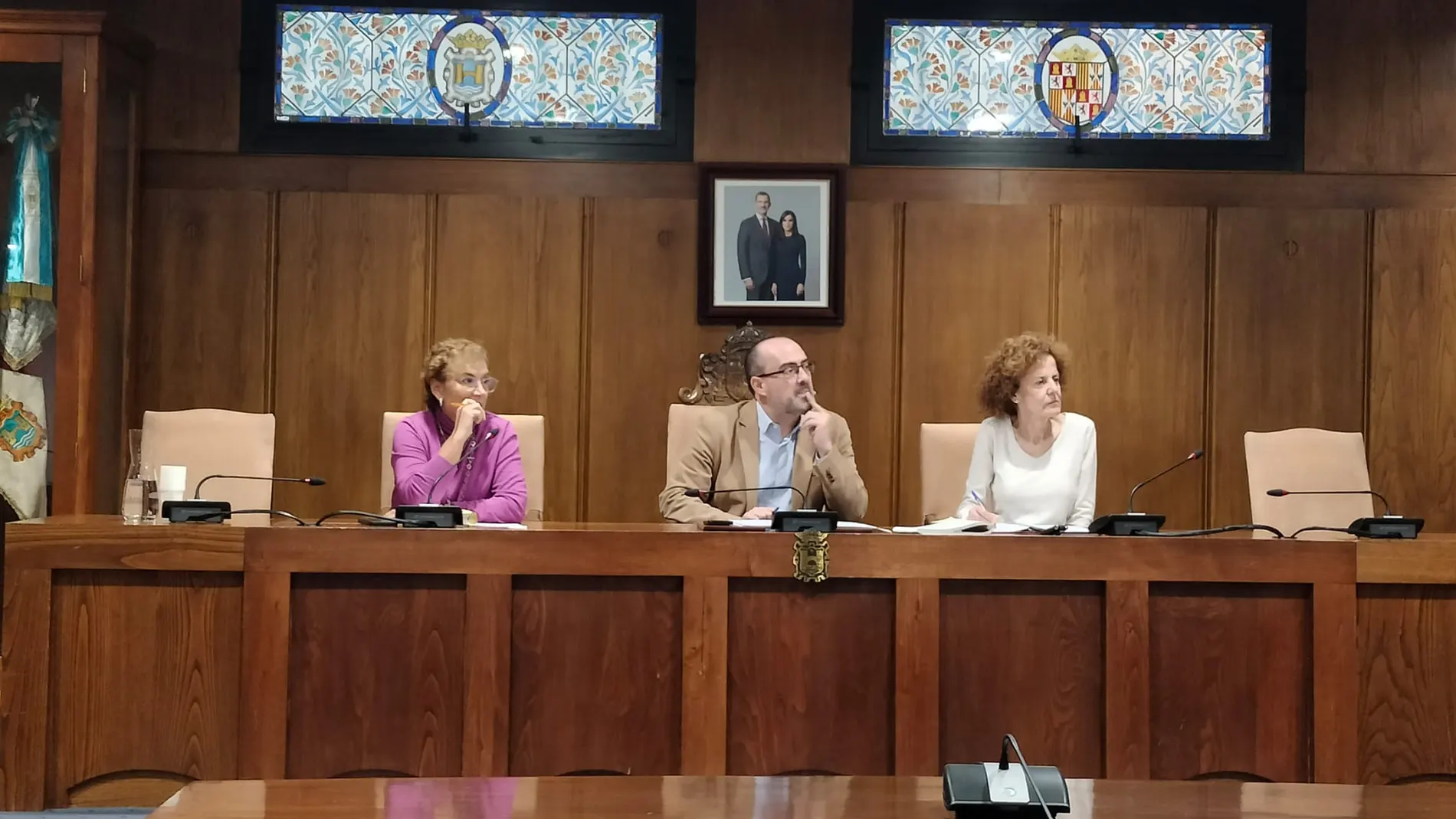 Marco Morala preside la reunión del CECOP en el Ayuntamiento de Ponferrada