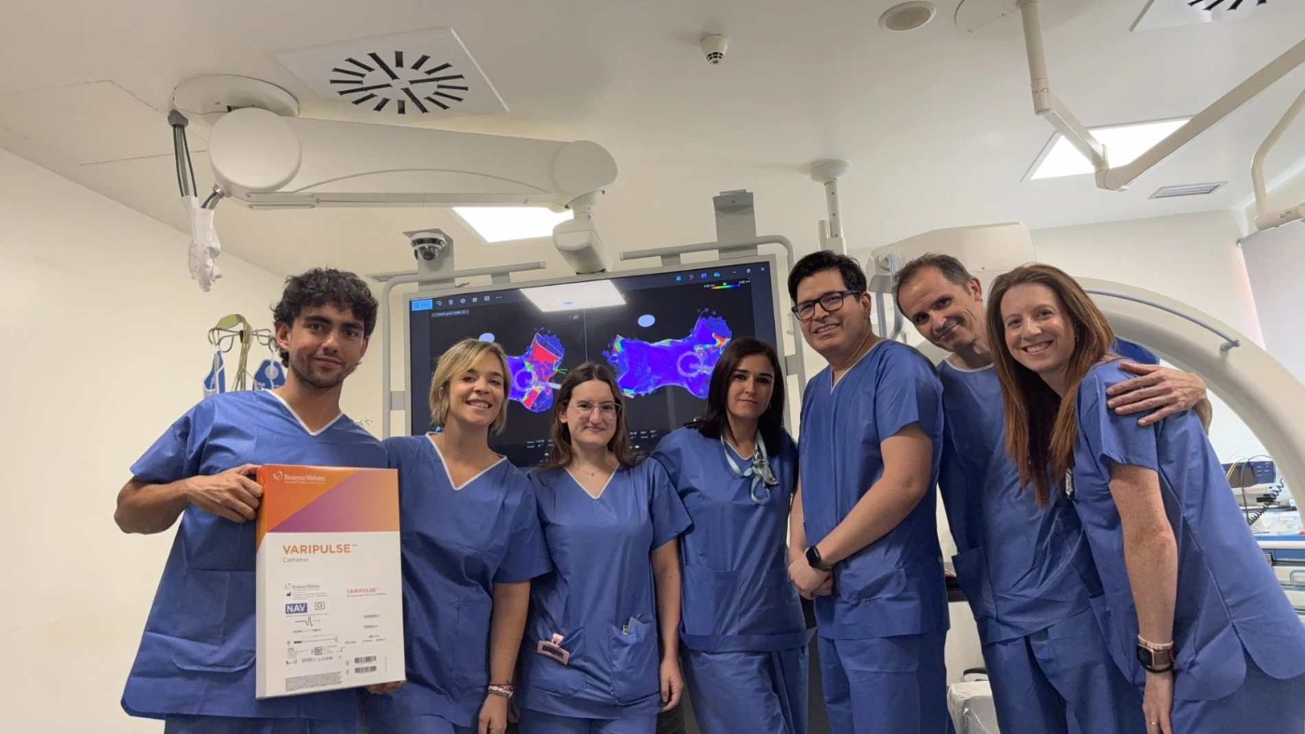 El equipo de la Unidad de Arritmias del Hospital del Río Hortega de Valladolid