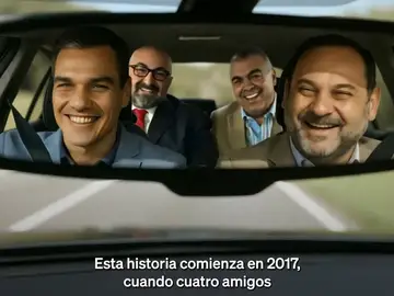 PP recuerda a Ábalos, Koldo y Santos Cerdán en el segundo aniversario del Gobierno: "¿Cuánto más nos van a avergonzar?" PP recuerda a Ábalos, Koldo y Santos Cerdán en el segundo aniversario del Gobierno: "¿Cuánto más nos van a avergonzar?"