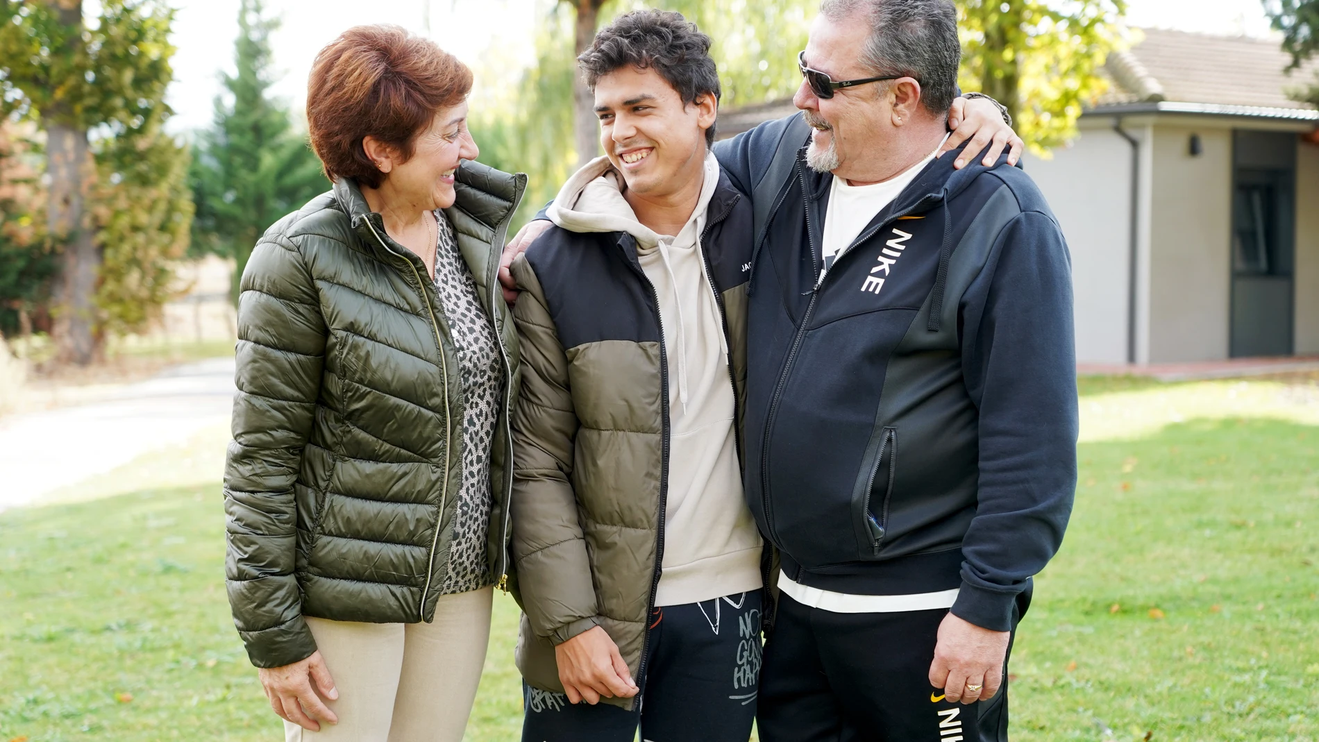 Paloma, Carlos e Iván