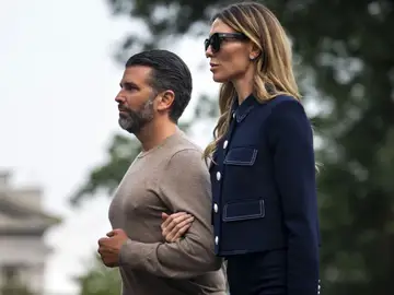 Donald Trump Jr y su novia en Marbella Donald Trump Jr y su novia en Marbella