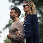 Donald Trump Jr y su novia en Marbella