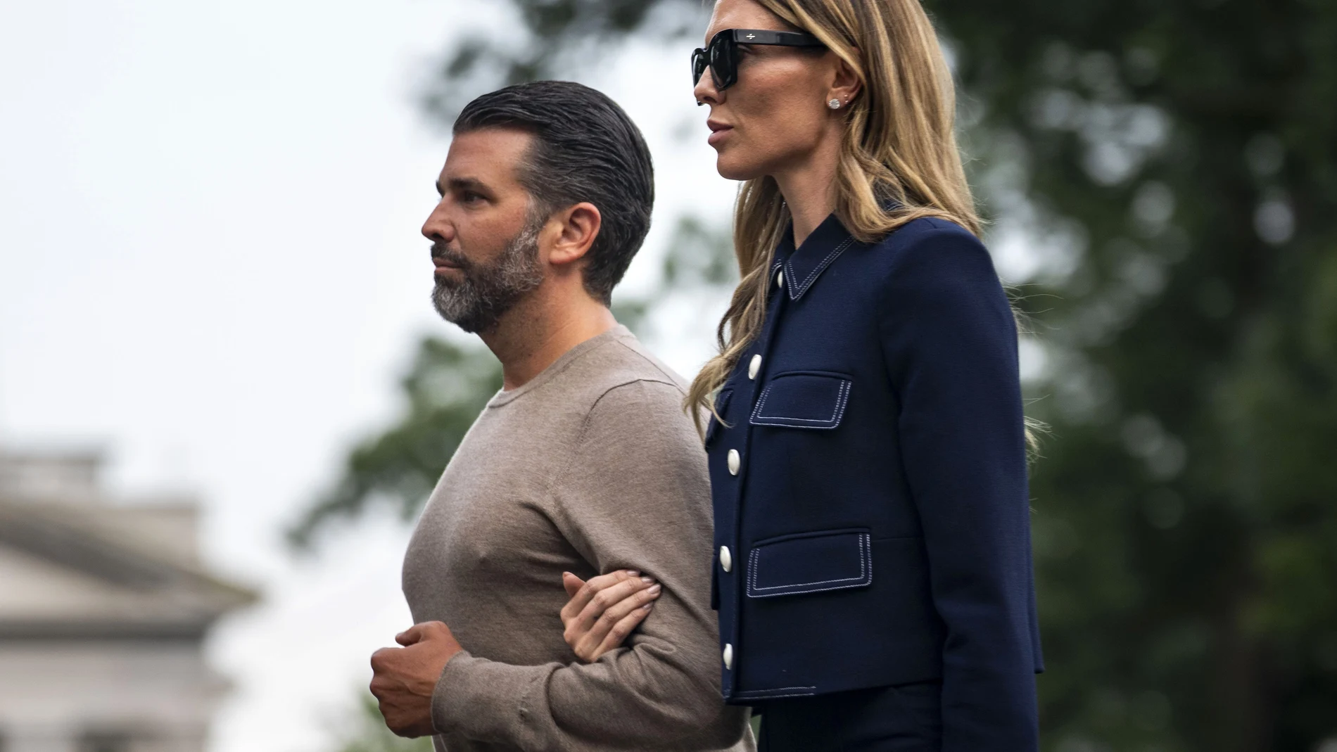 Donald Trump Jr y su novia en Marbella