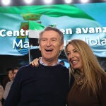 Feijóo articipa junto a María Guardiola en un acto en Lobón (Badajoz)