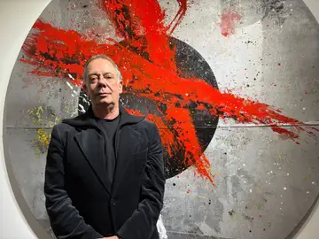 El artista José Manuel Ciria El artista José Manuel Ciria