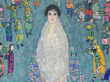 Un Klimt de 150 millones, arte de magnates y un dinosaurio llegan a subastas de Nueva York USA6423. NUEVA YORK (NY, EEUU), 17/11/2025.- Fotografía cedida por Sotheby's de la obra 'El retrato de Elisabeth Lederer' (1914-16), del pintor austríaco Gustav Klimt, que se perfila como la obra a subasta más cara de los últimos años en Nueva York (Estados Unidos). Un cuadro de Gustav Klimt valorado en 150 millones, las colecciones de arte de varios magnates y el esqueleto de un dinosaurio marcarán la temporada de subastas de noviembre que comienza este lunes en Nueva York, con una recaudaci...