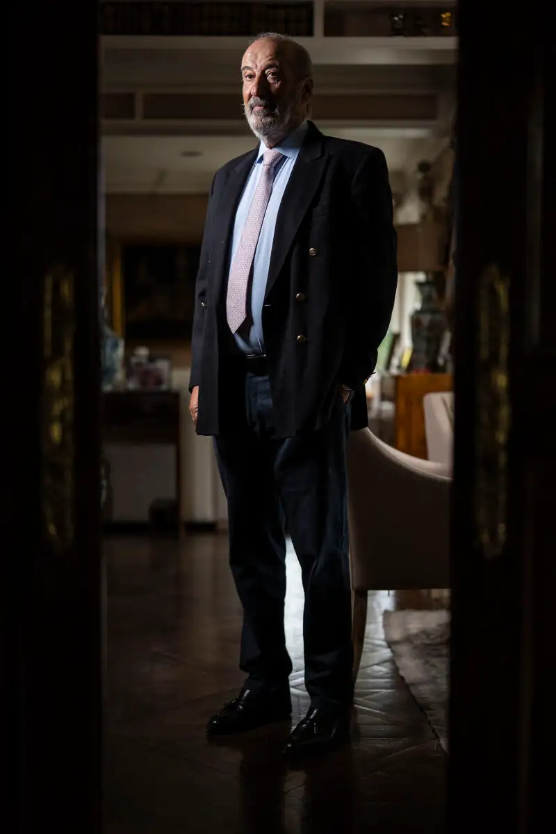 Francisco Franco Martínez-Bordiú, en su casa de Madrid