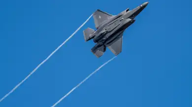 Un caza F-35