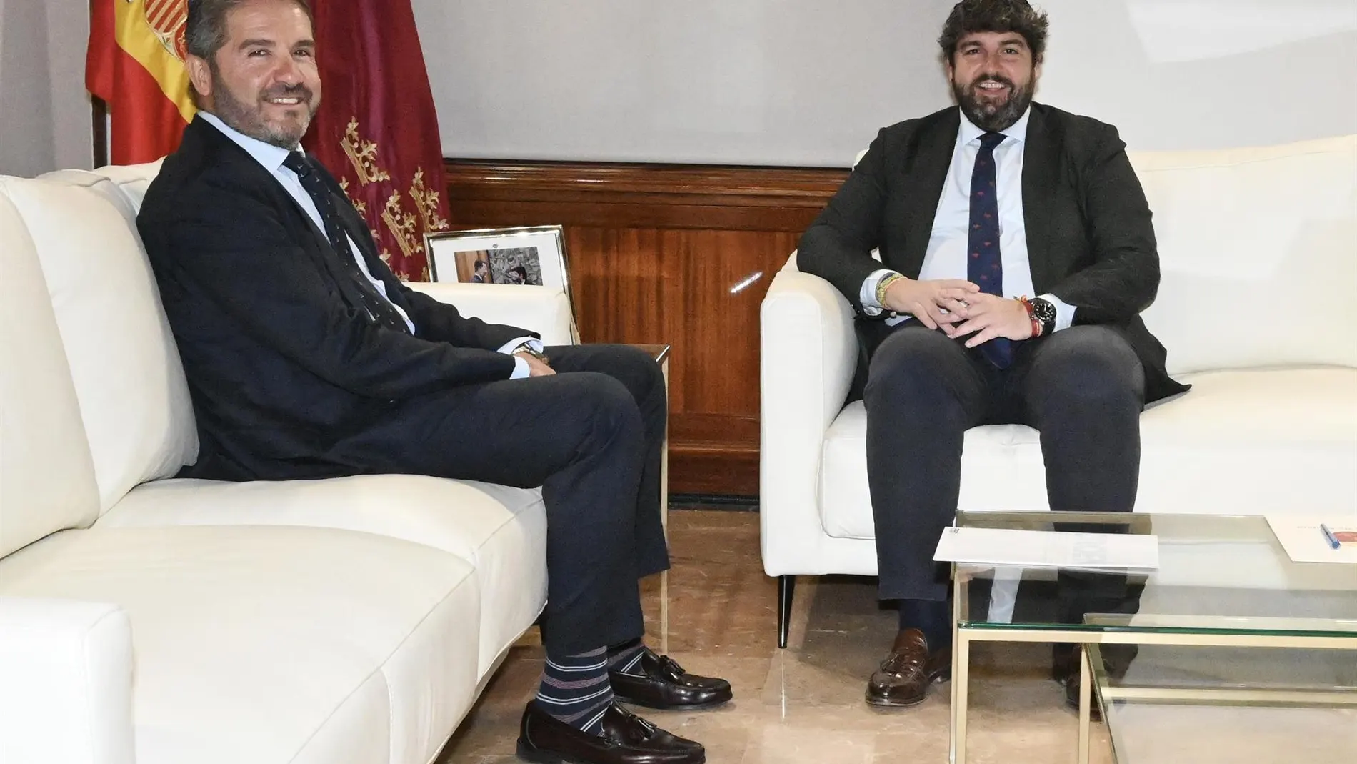 MURCIA.-López Miras reclama junto a Croem la "reforma inmediata" del sistema de financiación autonómica