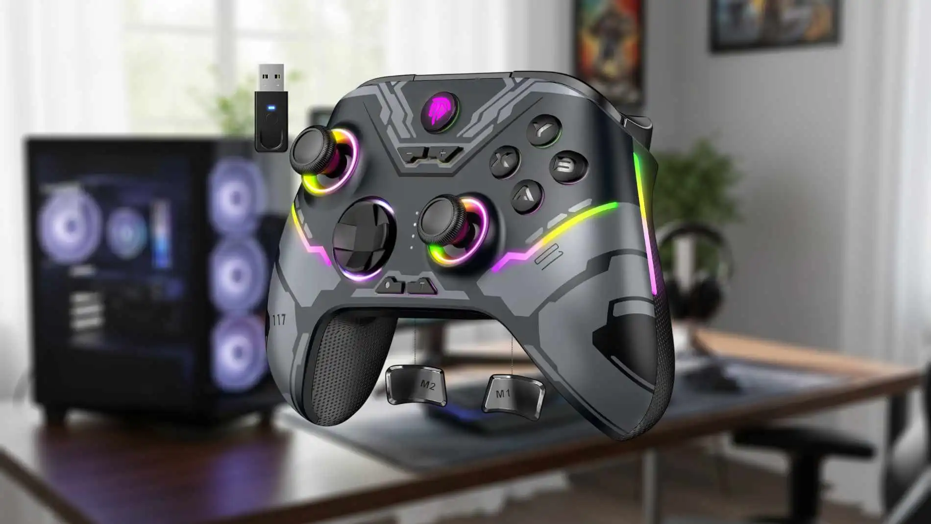 El mando EasySMX X15 es multiplataforma